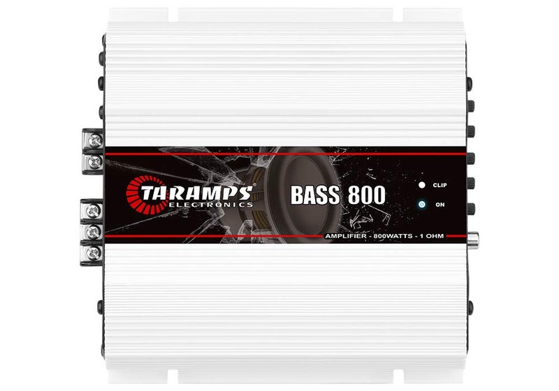 Taramp's مضخم الصوت تارامب 800 1 أوم أحادي القناة 800 واط RMS 1 قناة، 14.4 فولت DC طاقة كاملة النطاق، رائع للساب/الباس - مدخل RCA/مستوى عالٍ، صوت السيارة - Image 4